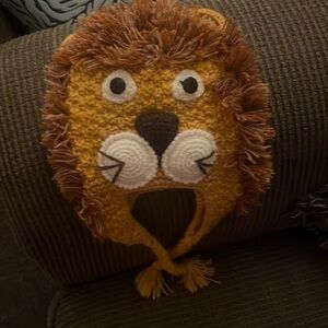 Hand made knit hat from Andes area of Peru and Bolivia. Very warm and cute.